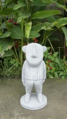 Amicus - Abstrakt, klein, 41,5cm H | Steinguss 